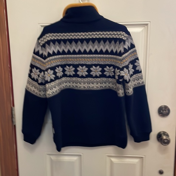 💙⬇️ $21 ⬇️ Mens Walking Silvy Medium Pullover Fleece Zip. Very roomy/warm. - Picture 5 of 8